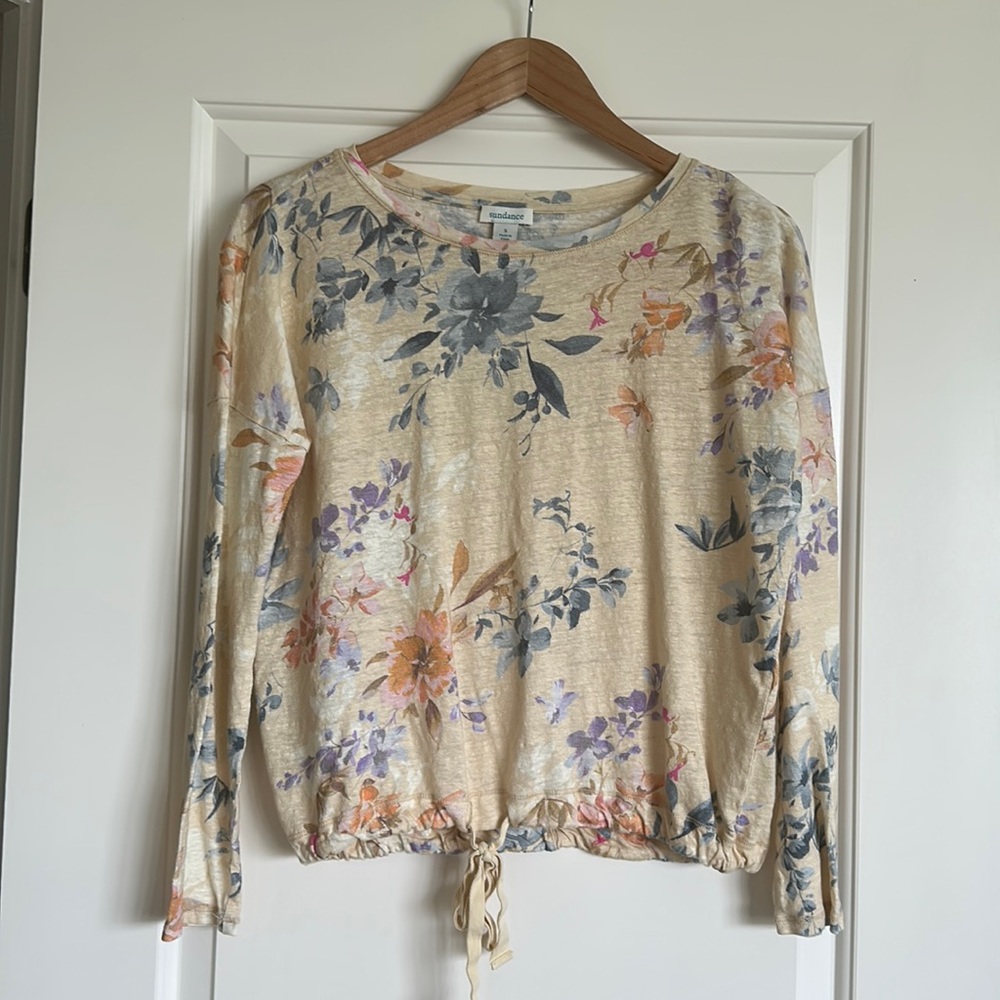 Sundance linen pull over